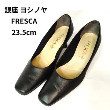 긴자 요시노야 GINZA YOSHINOYA FRESCA 블랙 펌프스