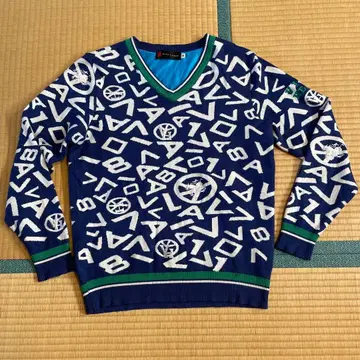 비바 하트 VIVA HEART 니트 스웨터 50 네이비