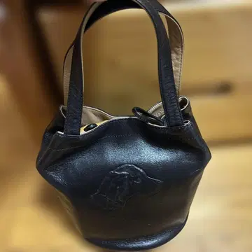 kitamura 강아지 패턴 핸드백