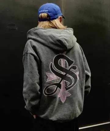 supplier 후드티 핑크 레어