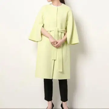 [celford 셀포드] 새상품급 슬릿 슬리브 리버 코트