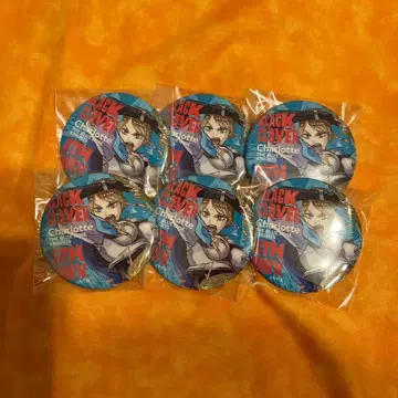 블랙클로버 샬롯 캔뱃지 6개 세트