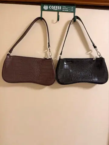 JW PEI 크로커다일풍 숄더백 2색
