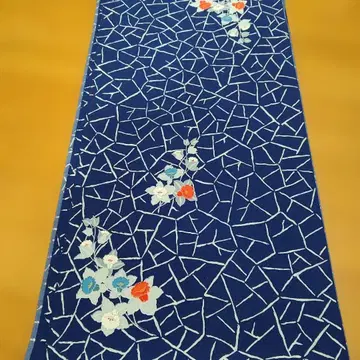 폴리에스테르 기모노 옷감 2점 세트