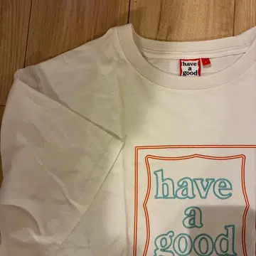 have a good time 티셔츠 L 사이즈 화이트