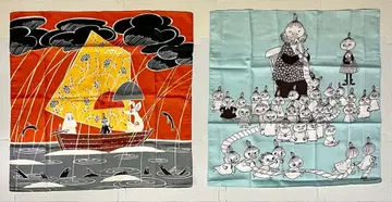 무민 대형 손수건 [우산이 없어] [미이의 머플러]