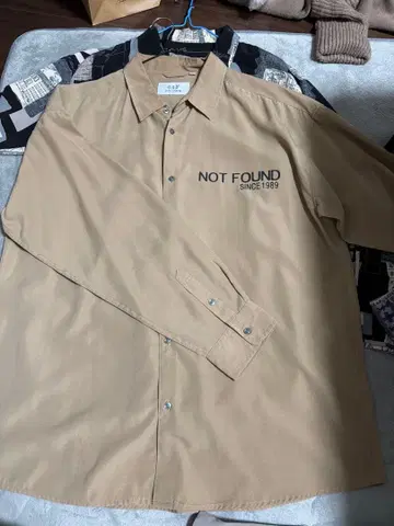 [ GGD EDITION ] 옷깃 긴팔 셔츠 베이지 [ HVC ]