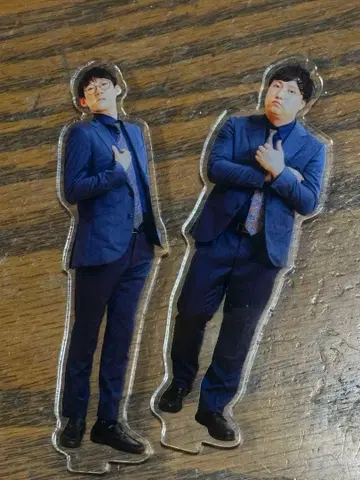 롱 코트 대디 아크릴 스탠드 올맨게키 재미있는 삼국지