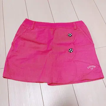 callaway 핑크 스커트 숏 팬츠 M