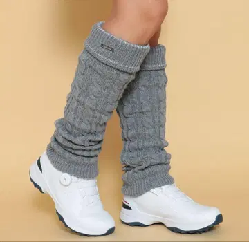 새상품 캘러웨이 골프 케이블 레그 워머 그레이 여성용