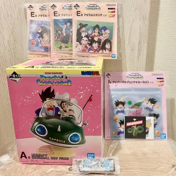 드래곤볼 제일복권 SNAP COLLECTION2 A상 덤 6종