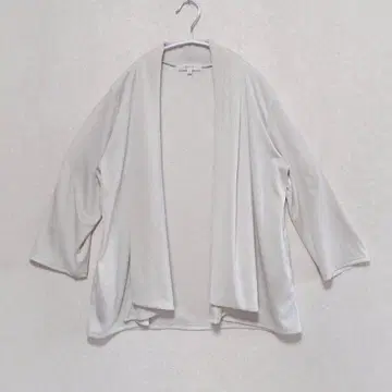 그로브 L 7부 소매 조정 가디건