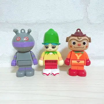 호빵맨 블록 라보 스윙 가챠가챠 3체 세트