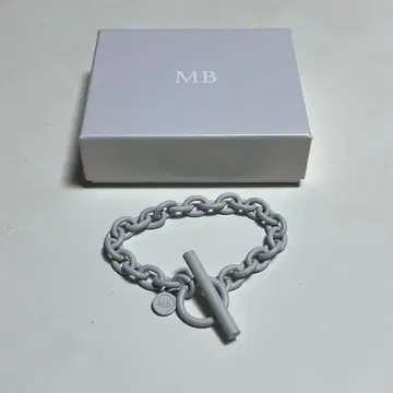 12/10까지 가격 인하! MB 체인 팔찌 화이트 초레어 팔찌