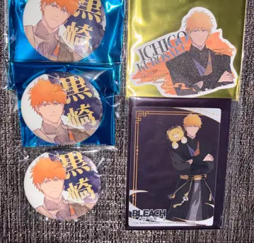 쿠로사키 이치고 캔뱃지 중국 한정판 팝업스토어 5점