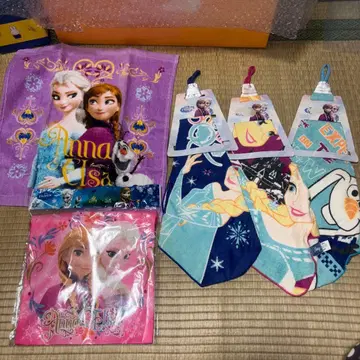 익명 배송 겨울왕국 타월 4개 & 복조리 세트