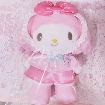 산리오 마이멜로디 봉제 인형 해피 레이니 데이즈 레인코트 치이카와