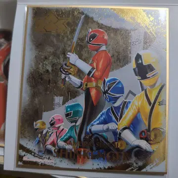 슈퍼 전대 색지art 사무라이 전대 신켄저