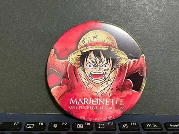 [원피스] 도쿄 원피스 타워 MARIONETTE 루피 캔뱃지
