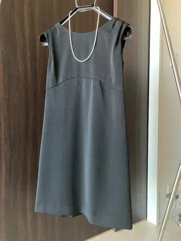 택 포함 [ 오파크 클립 ] 블랙 파티 드레스 38 ( 일본제 )