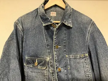 EDWIN 데님 커버올 워크 자켓 에드윈