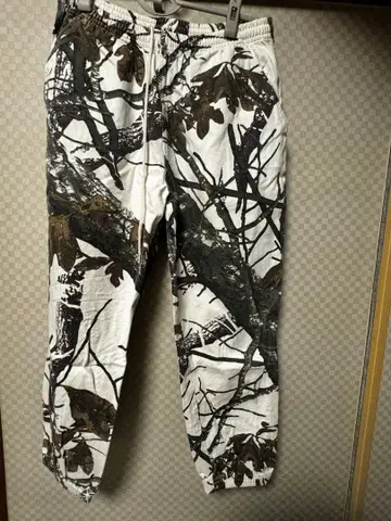 카모플라쥬 패턴 워크 팬츠
