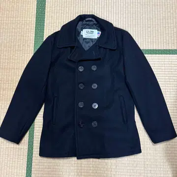 SCHOTT U.S. 740N PEACOAT 블랙 사이즈 40