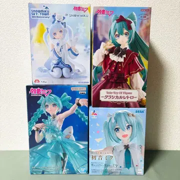하츠네 미쿠 피규어 4개 세트