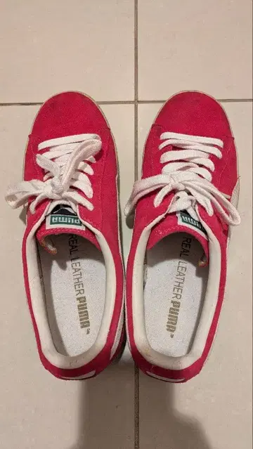 12/5까지 푸마 CLYDE 27.0cm 핑크