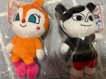 호빵맨 푸리치이 콩 봉제 인형 2체 세트