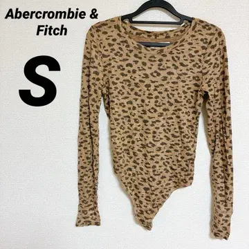 애버크롬비 & 피치 레오파드 무늬 긴팔 바디 수트 [ S ]