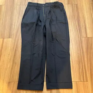 [ 미사용 새상품급 ] freak's store 블랙 슬랙스 사이즈 34