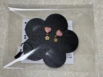 마리콴트 귀걸이 핑크