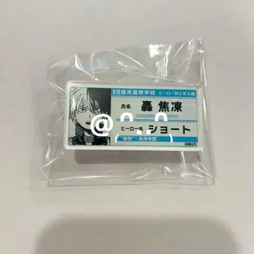 나의 히어로 아카데미아 토도로키 쇼토 명찰 배지