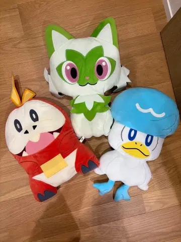 포켓몬 봉제 인형 3개 세트