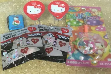 마이멜로디 헬로키티 마스코트 스트랩 모음 Sanrio 레어