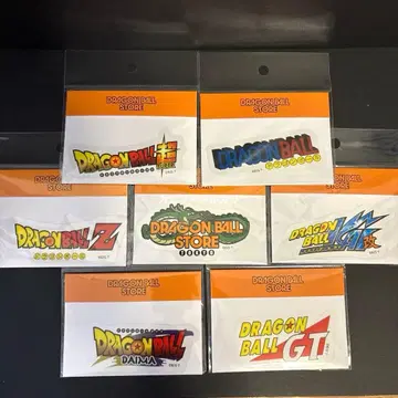 드래곤볼 스토어 드래곤볼 클리어 스티커 로고