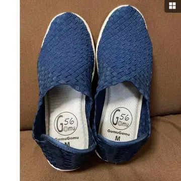 [ Gomu56 ] 고무고무 통굽 메쉬 스니커즈 슬립온 경량 스니커즈