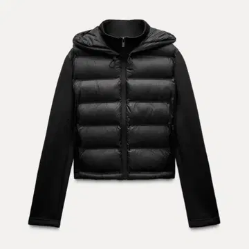 ZARA 네오프렌풍 퀼팅 자켓 S
