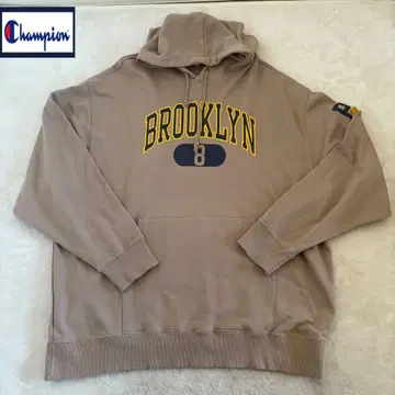 챔피언 브루클린 남성용 XL 모카 브라운 후드티