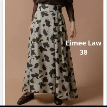 Eimee Law 에이미 로우 카머 벨트 부착 롱 플레어 스커트 38