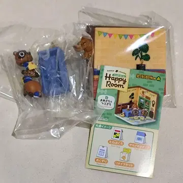 동물의 숲 해피룸 리멘트 마메키치&밤돌이 피규어