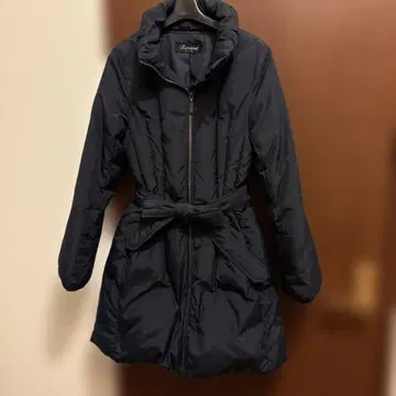 Riccmie 네이비 롱 코트