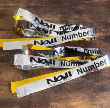 Number_i LIVE TOUR 2025 은색 테이프 풀 2개