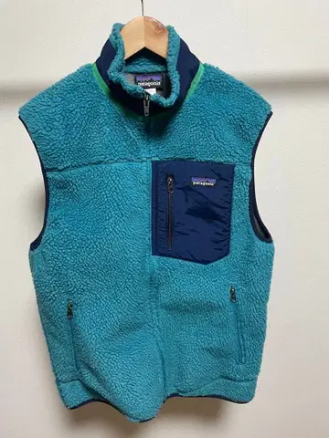 patagonia 플리스 베스트 M 파랑