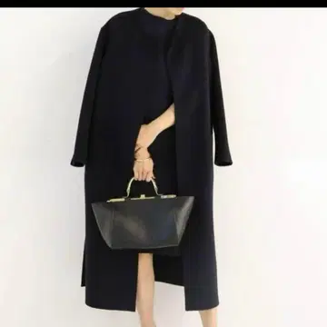 Deuxieme Classe 리버 롱 노카라 코트