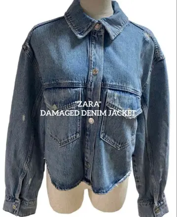 ZARA 새상품급 데님 자켓 M