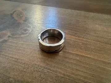 e.m. 실버 볼륨 반지