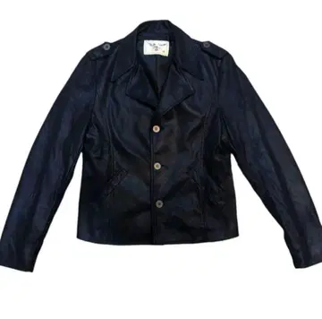 인조 가죽 자켓 블랙 M