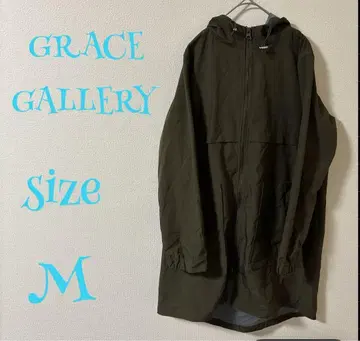 GRACE GALLERY 후드 부착 자켓 M 사이즈 마운틴 후드티